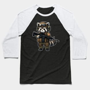 Tactical Tanuki Baseball T-Shirt